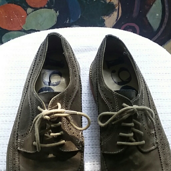 Men's Nordstroms 1901 leather oxfords - Picture 3 of 8